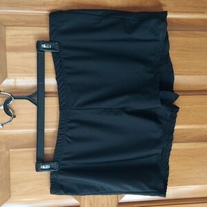 *🆕 Deb Women's Black Full Cover Comfy Swimwear Shorts, Plus Size 3X, NEW